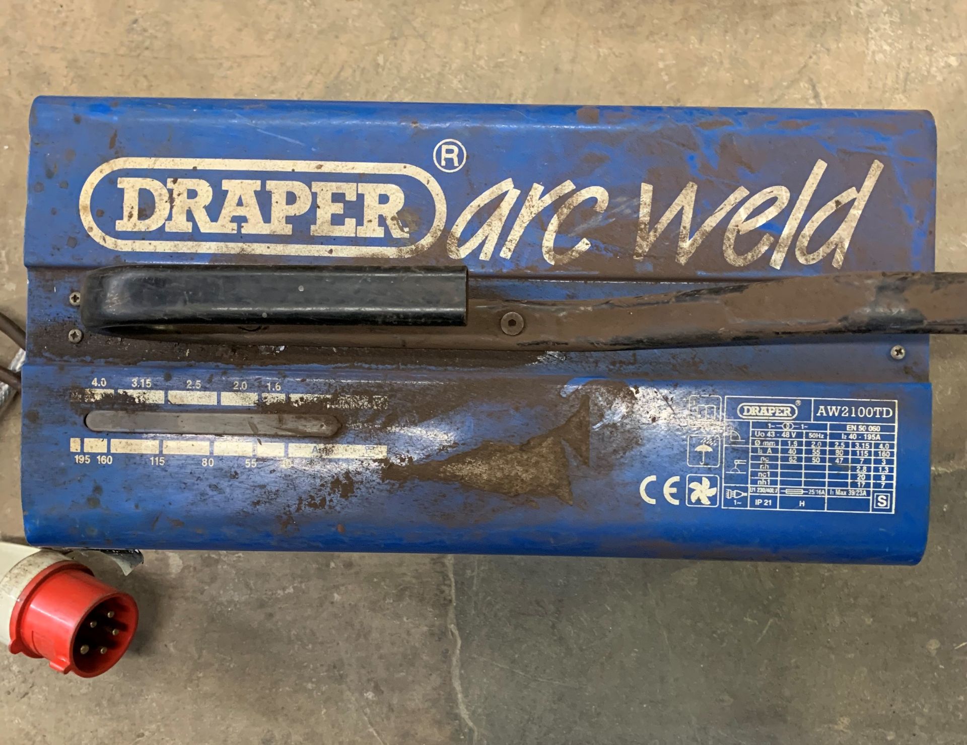 Draper AW2100TD Turbo Arc Welder - Image 4 of 4