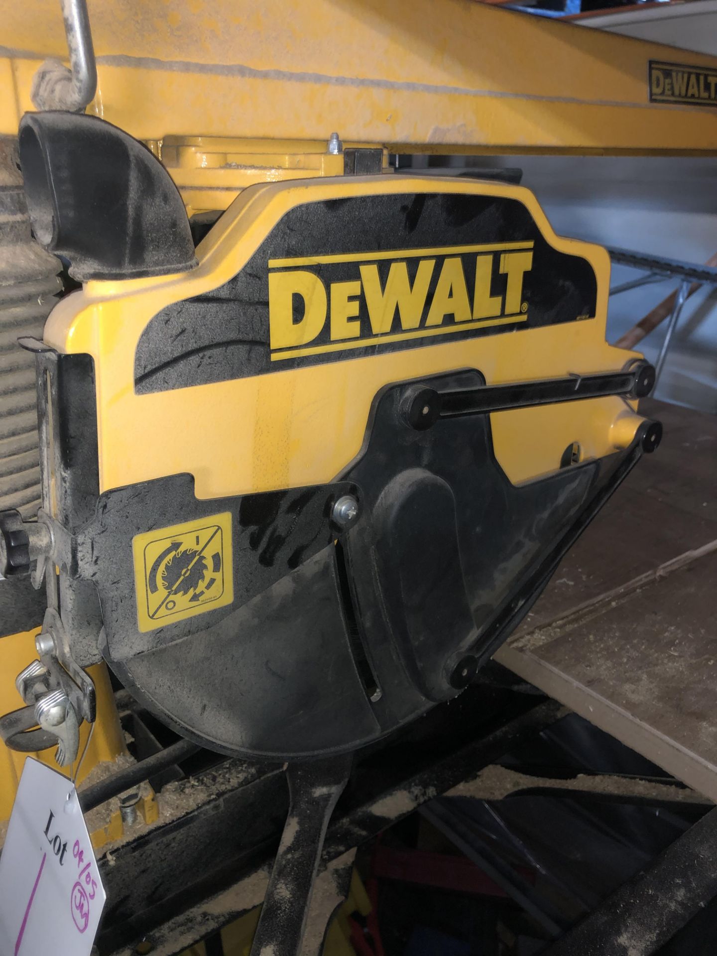 Dewalt DW721 Radial Arm Saw w/ Stand - Image 3 of 5