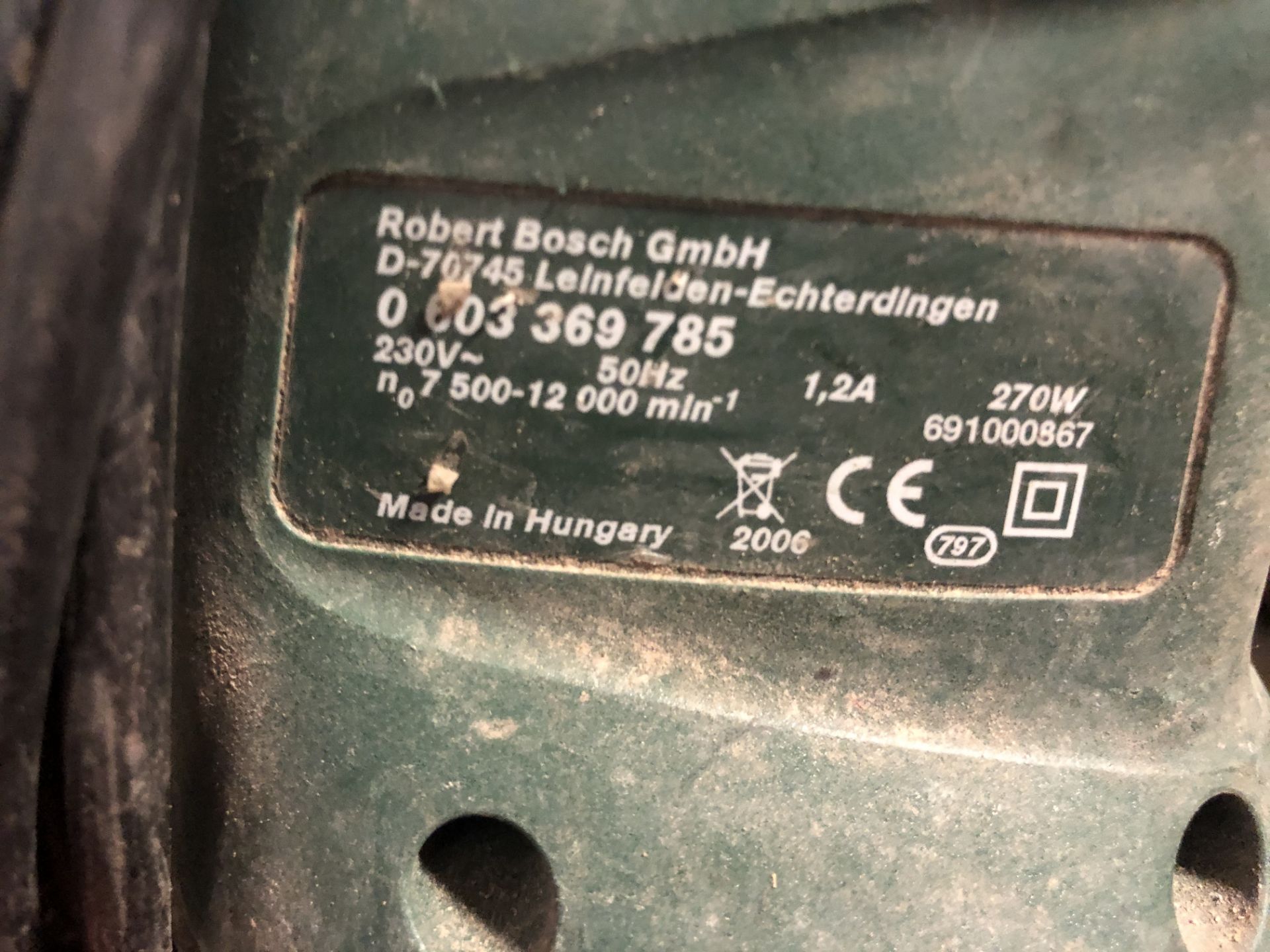 Bosch PEX 270 AE Orbital Sander - Image 3 of 4