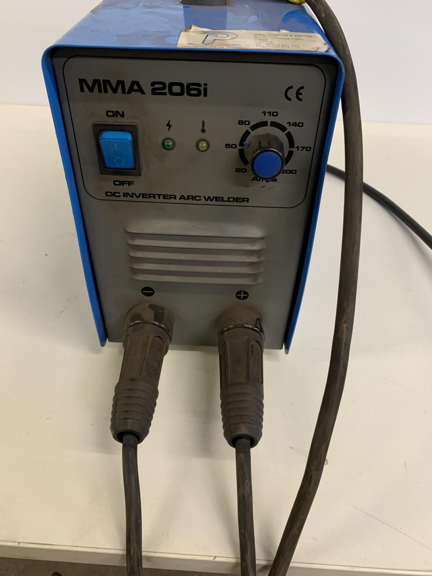 TecArc MMA20611 MKII Welding Inverter - Image 2 of 4