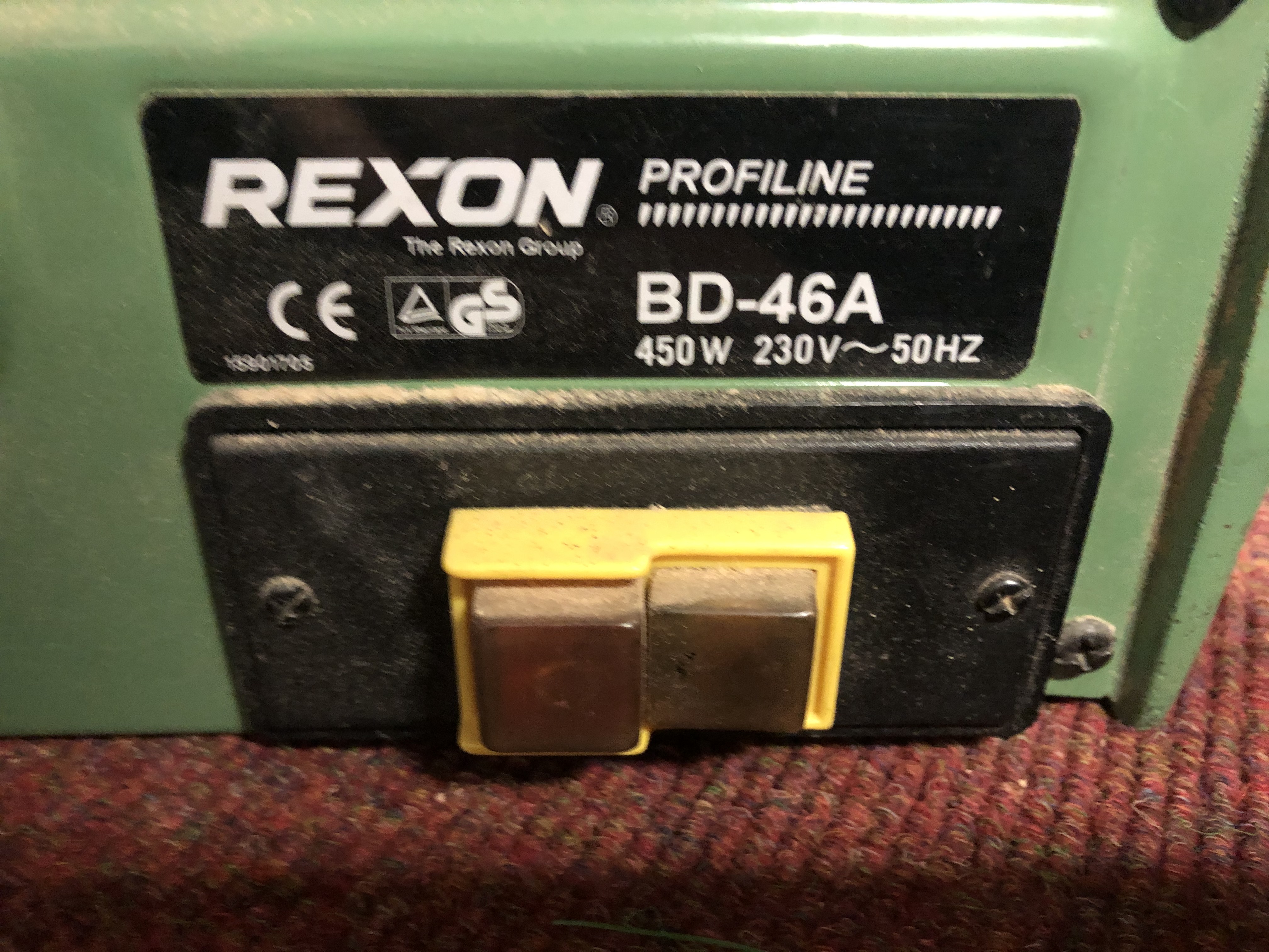 Rexon Belt SanderModel: BD46AThis lot 