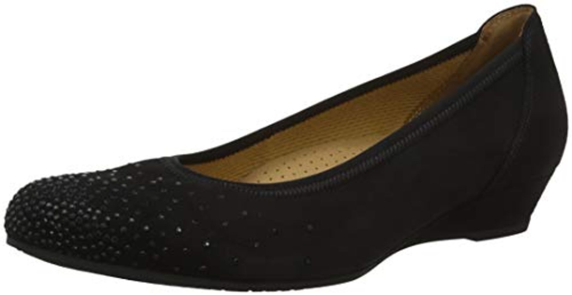 Gabor Shoes Women's Comfort Sport Ballet Flats, Black (Schwarz 47), 4.5 UK 4 UK Women’s 92.694_47 |4