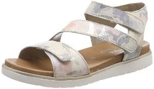 Remonte Women's D4057 Sling Back Sandals, Multicolour (Ice-Multi 90), 5 UK 6 UK Women’s D4057_90 |40