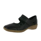 Rieker 413J9 Shoes Black (00) EU38 Women’s |4059954878360