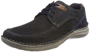 Josef Seibel Men’s Anvers 75 Derbys, Blue (Ocean), 8 UK (42 EU) 6.5 UK Wide Men’s 43629 TE21_530 |40