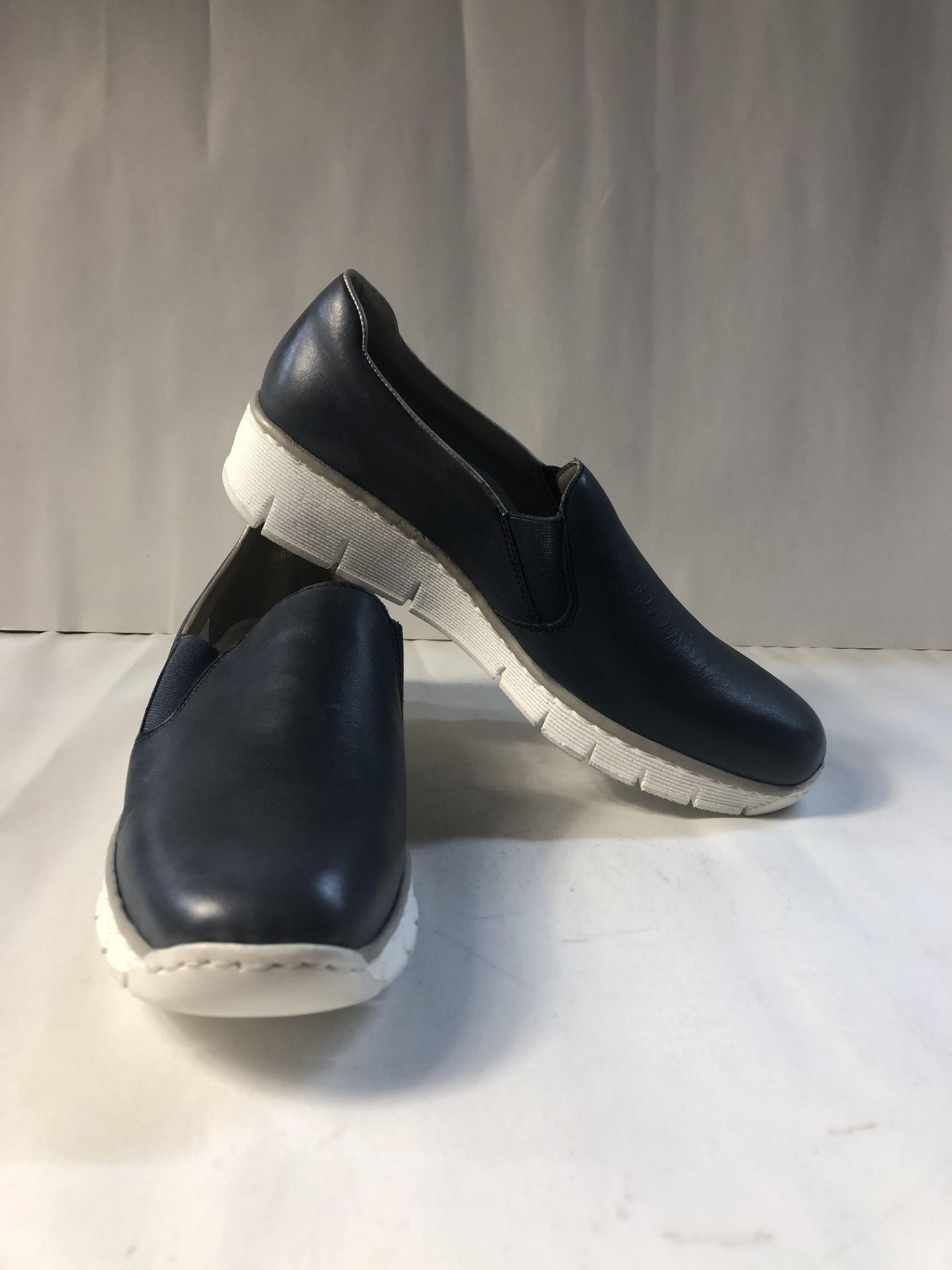 Rieker Stem Womens Casual Lace Up Shoes 4/37 White Multi 5 UK Women’s Shoetique83006 |4059954978893 - Image 3 of 3
