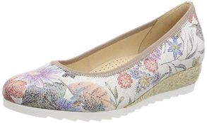 Gabor Jute Covered Low Wedge - Epworth - 22.641 3 Metallic 5 UK Women’s 82.641_multicolor (Jute) 40