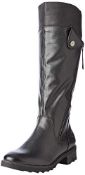 MARCO TOZZI Women's 26639-21 High Boots, (Black Ant.Comb 096), 4 UK 3.5 UK Women’s 2-2-26639-21 096_