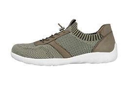 Remonte Women's R3511 Slip On Trainers, Green Olive 54, 4 UK 4 UK Women’s R3511_54 |4059954917328