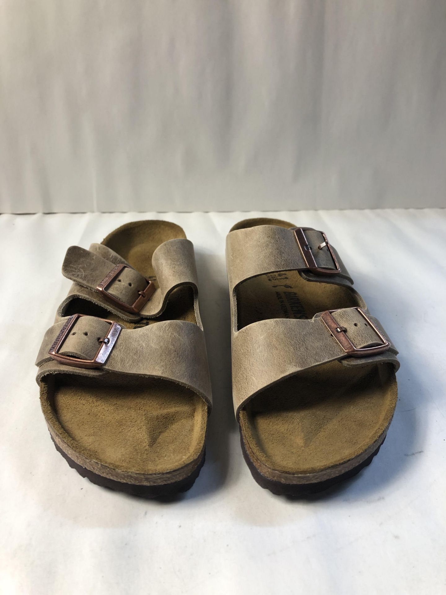 Birkenstock Sandals ''Arizona'' from Leather in Tabacco Brown 41.0 EU N 8 UK Unisex Adults’ 47100001 - Image 3 of 3