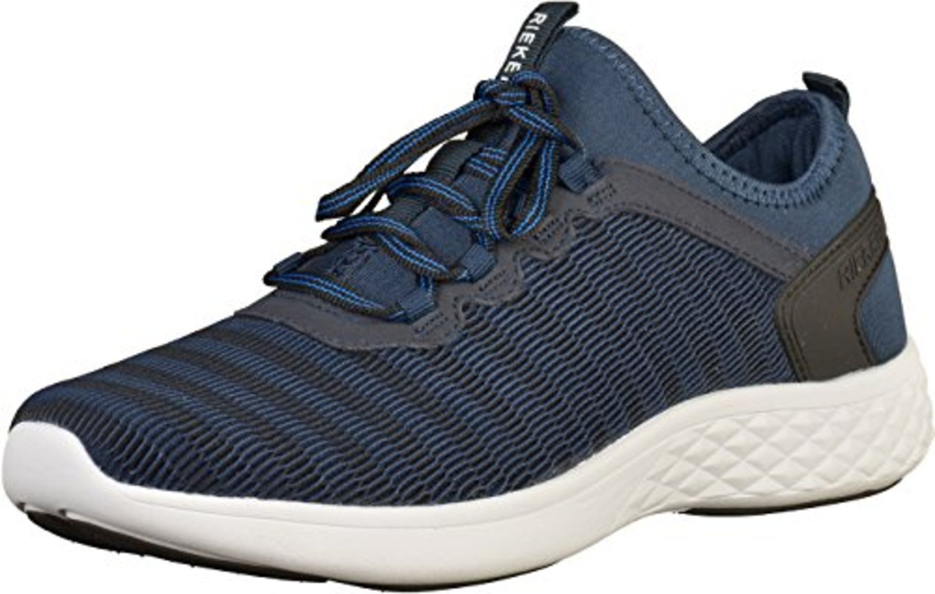 Rieker B9753 Men's Casual Trainers 42 14 Blue 8 UK Men’s B9753-14 |4059954605089