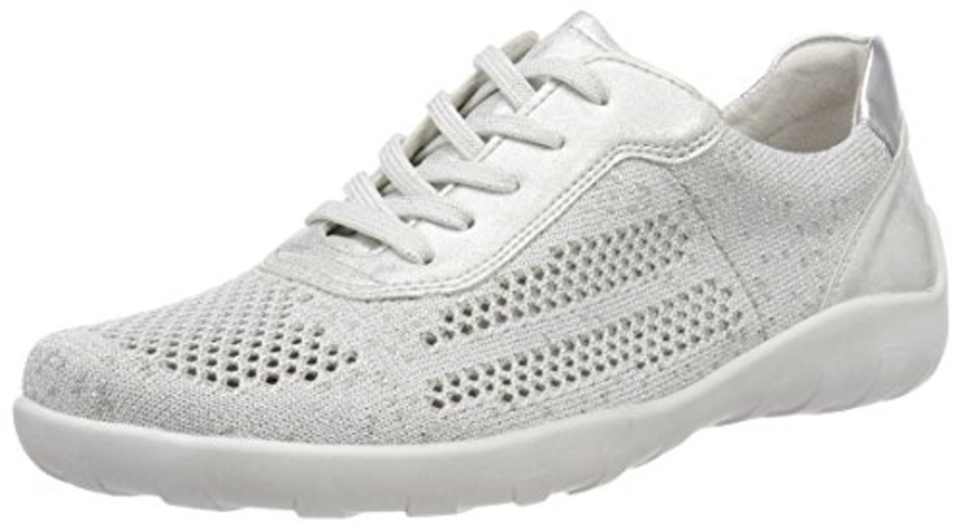Remonte Women's R3503 Trainers White Ice/Silver 80 3.5 UK 3.5 UK Women’s R3503_80 |4059954591863