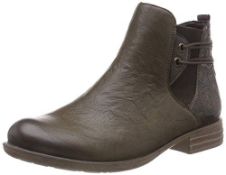 Remonte Women's D4976 Chelsea Boots, Green (Schilf/Antik 54) 3.5 UK 3.5 UK Women’s D4976_54 |4059954