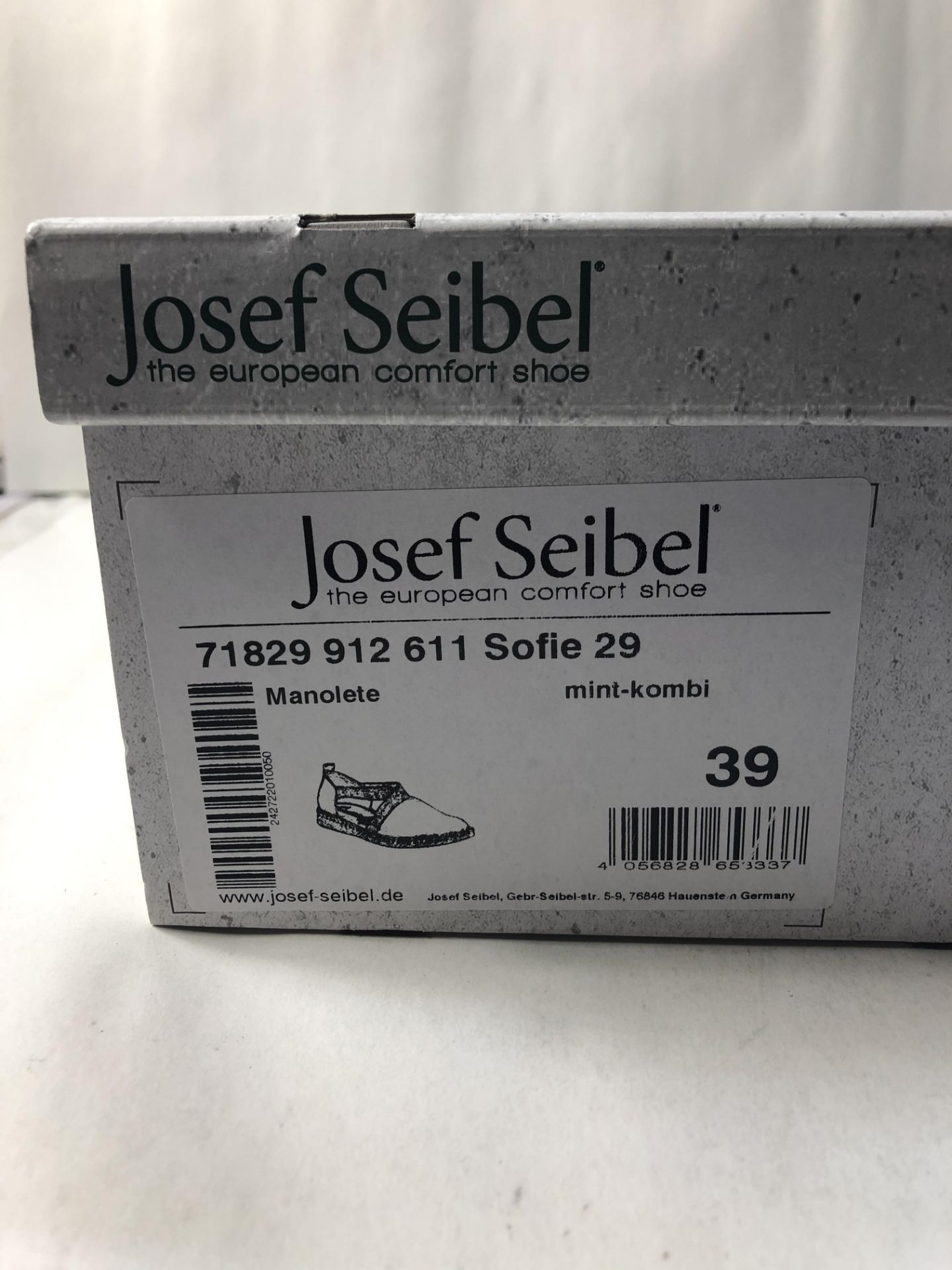 Josef Seibel Women's Sofie 29 Espadrilles, Green (Mint-Kombi 611), 3 UK 5.5 UK Women’s 71829 912 611 - Image 2 of 3