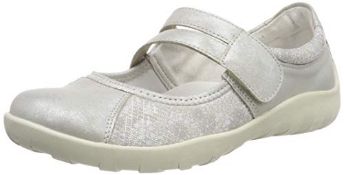 Remonte Orion Womens Casual Mary Jane Shoes 4/37 Pacific/Ocean Flower 5 UK Women’s R3510_90 |4059954