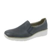 Rieker Melgar Womens Casual Shoes 38 EU Blue 6.5 UK Women’s Shoetique86767 |4059954349167