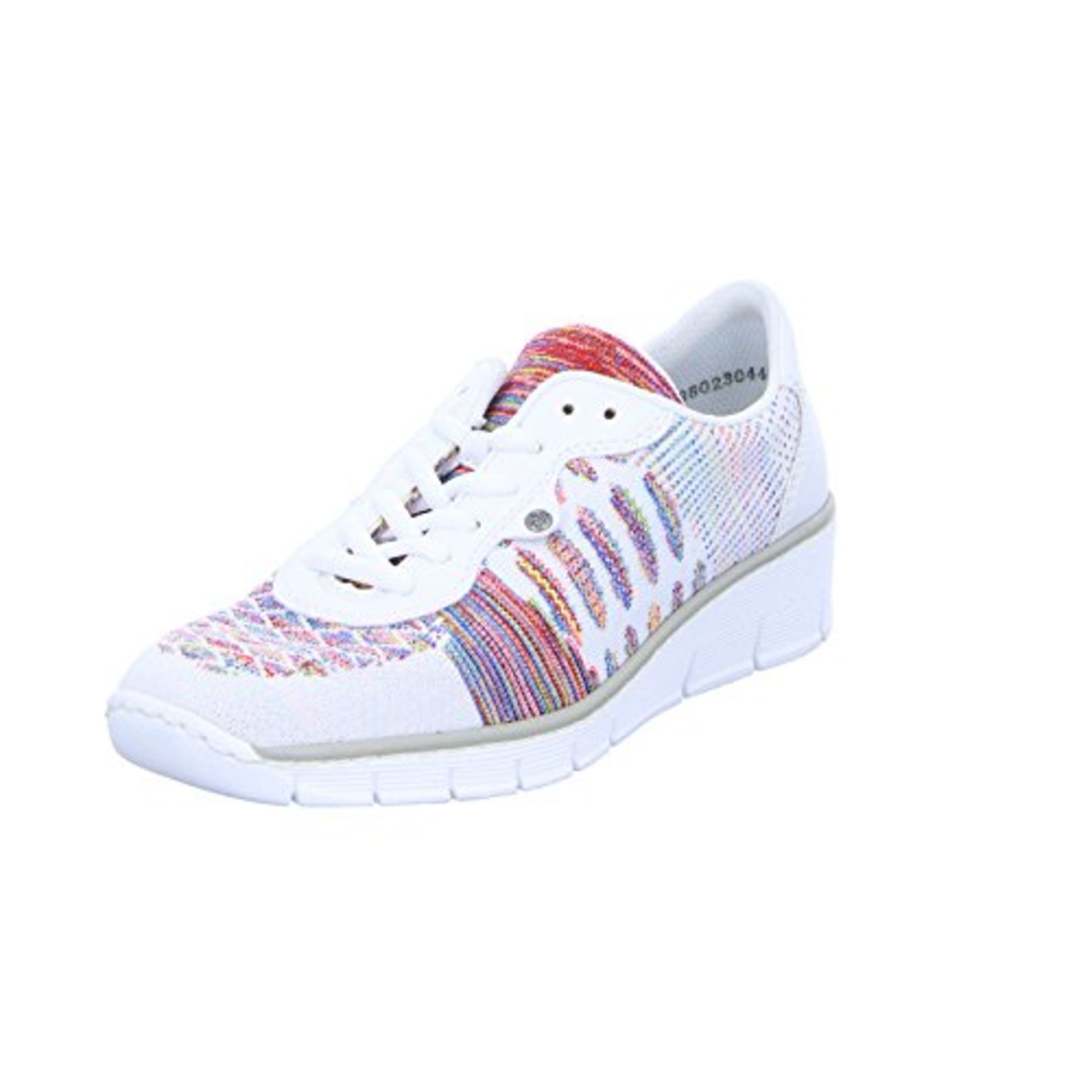 Rieker 537P4 Colour: White Combi (92), Size: EU37 4 UK Women’s Shoetique82676 |4059954409731