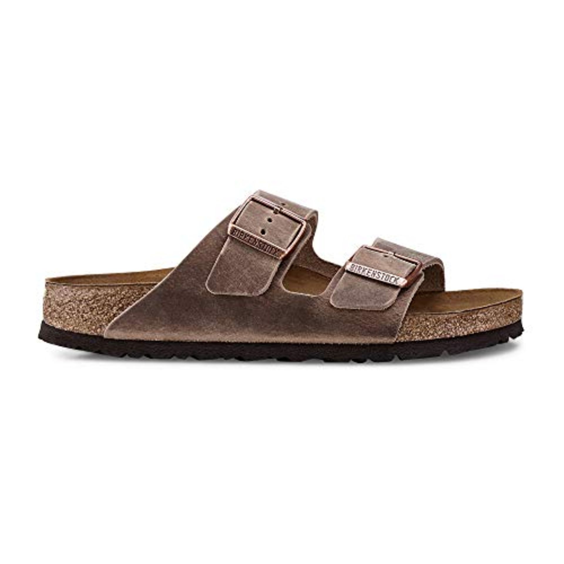 Birkenstock Sandals ''Arizona'' from Leather in Tabacco Brown 41.0 EU N 8 UK Unisex Adults’ 47100001