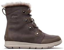 Sorel Women's Sorel Explorer Joan Snow Boots, Grey (Quarry, Black), 4 UK (37 EU) 4 UK Women’s 180806