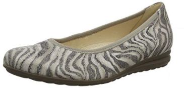 Gabor Shoes Women's Gabor Women's Comfort Sport Safari Print Ballet Shoes, Multicolour (Antikrosa 32