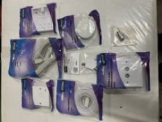 Mixed lot of electrical accessories