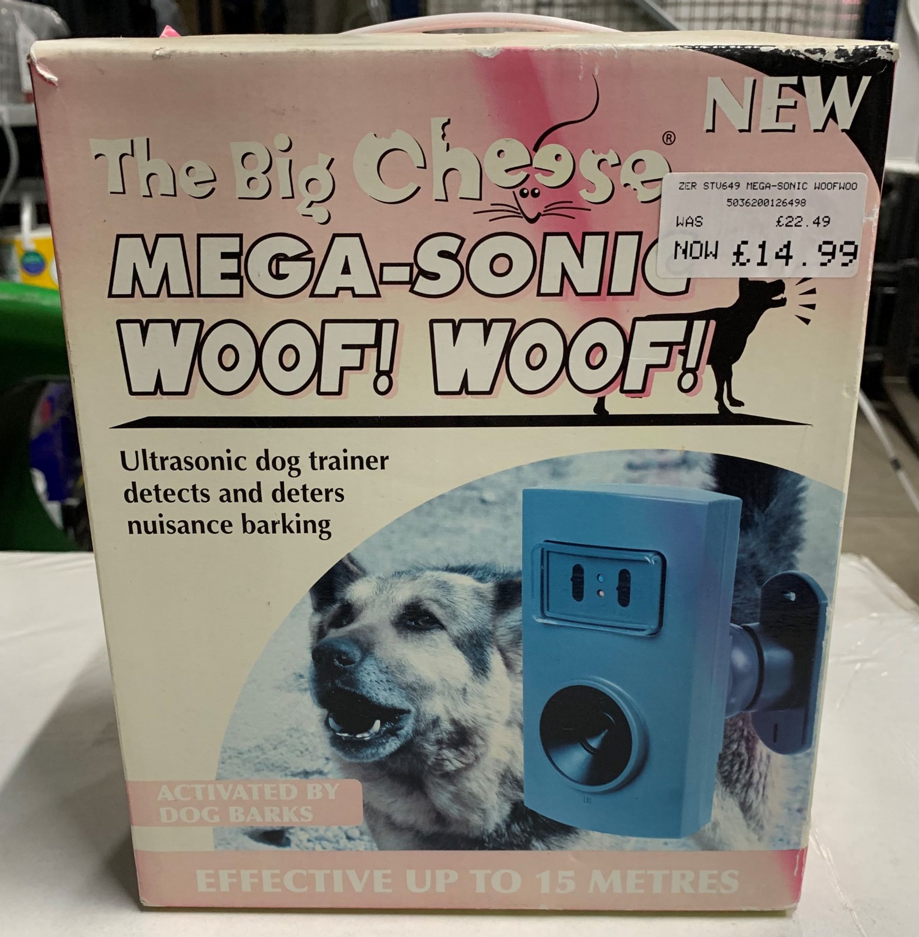 International Defenders Mega-Sonic Woof! Woof speaker