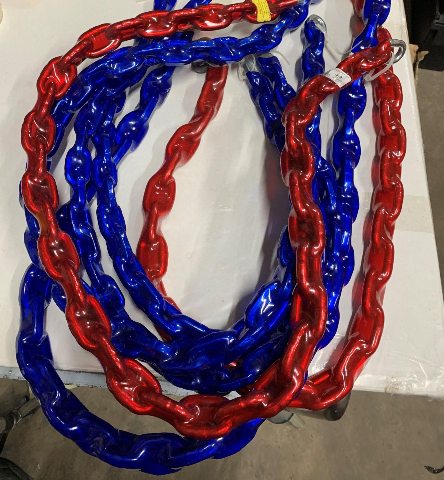 6 x Heavy duty security chains