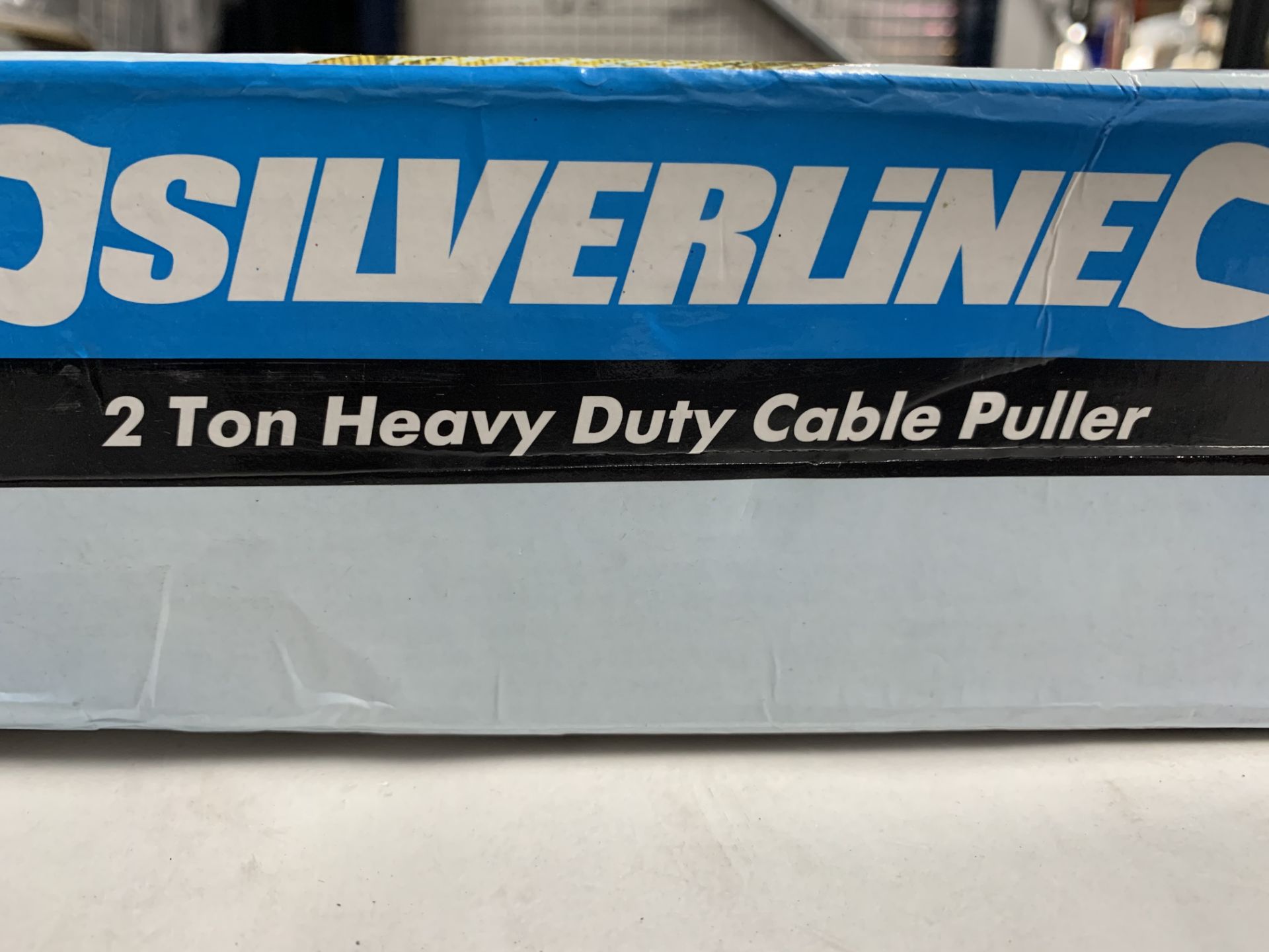 Silverline 2 ton heavy duty cable puller - Image 2 of 2