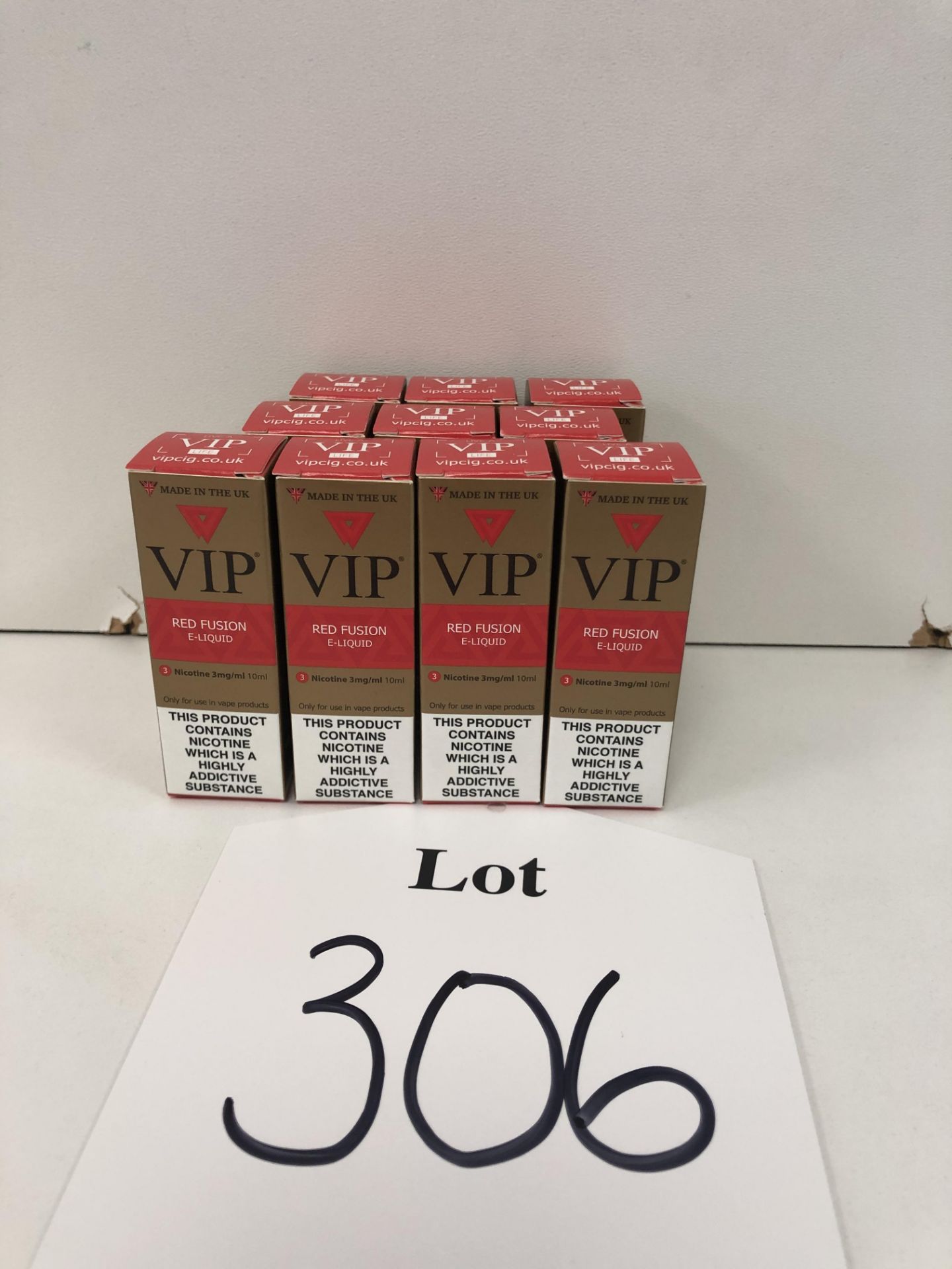 10 x VIP Red Fusion 3 Mg/Ml BNIB- 10 ml |5060293885406 - Image 2 of 4