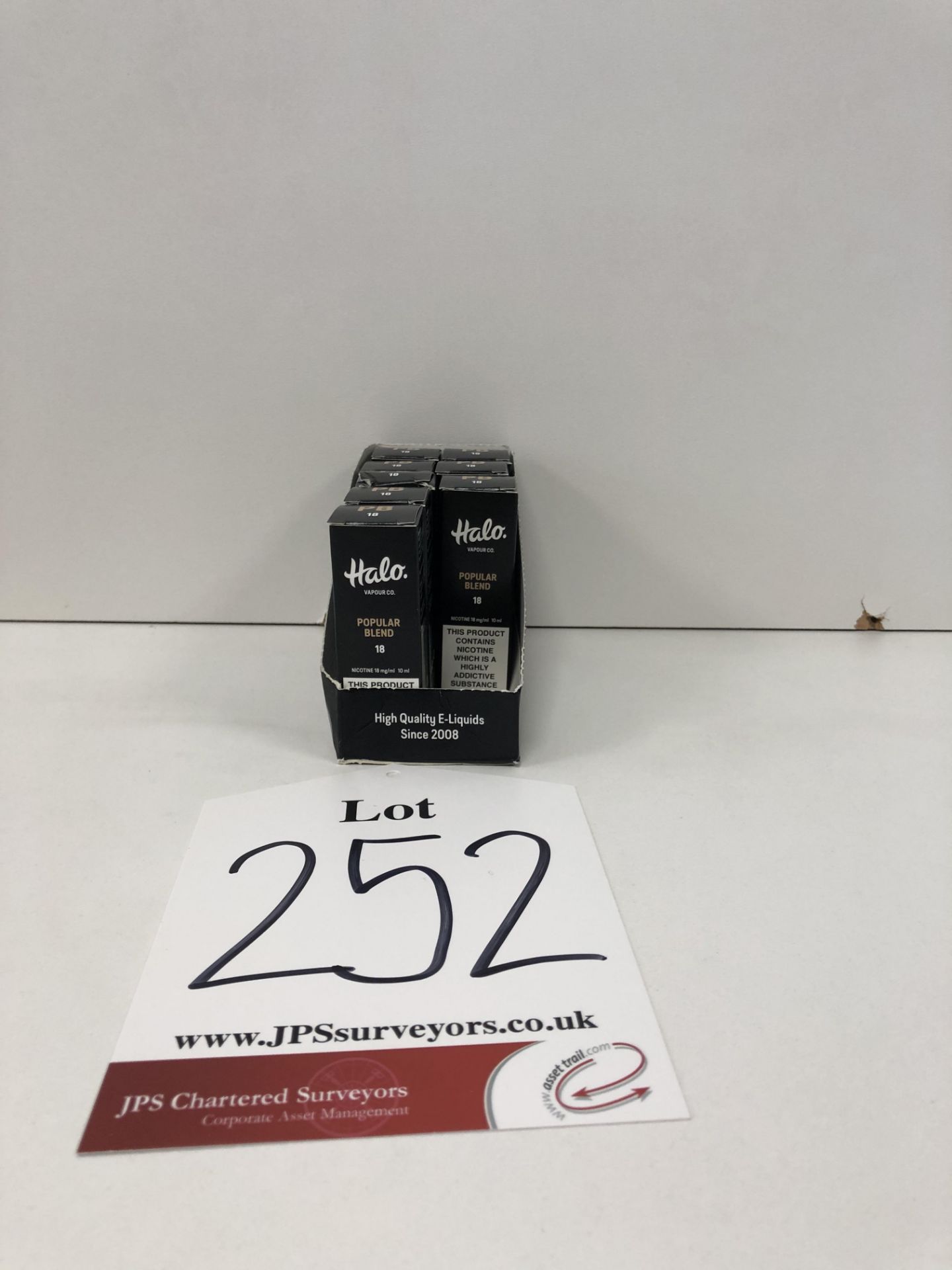 8 x Vapour co Popular Blend Halo 18 Mg/Ml BNIB- 10 ml |96130063