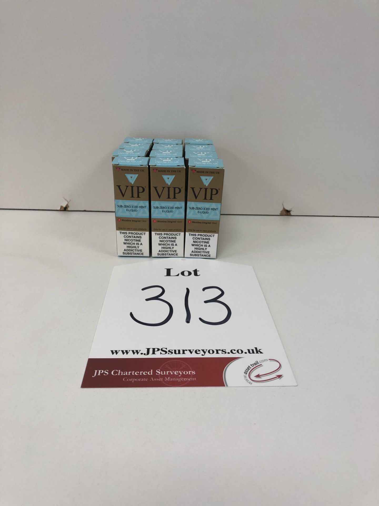 12 x VIP Sub-Zero Iced Mint 3 Mg/Ml BNIB- 10 ml |5060293885246