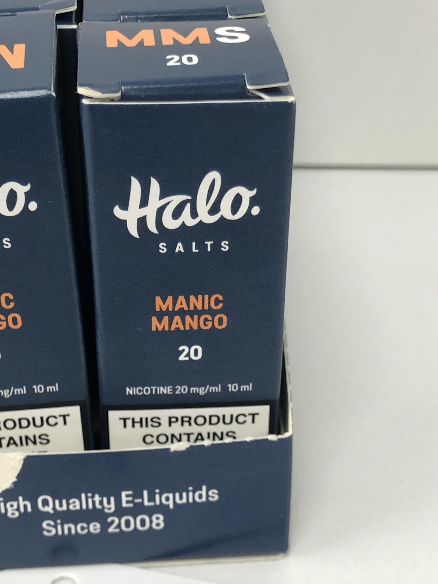 10 x Vapour co Manic Mango Halo salts 20 Mg/Ml BNIB - 10 ml |96187678 - Image 7 of 7