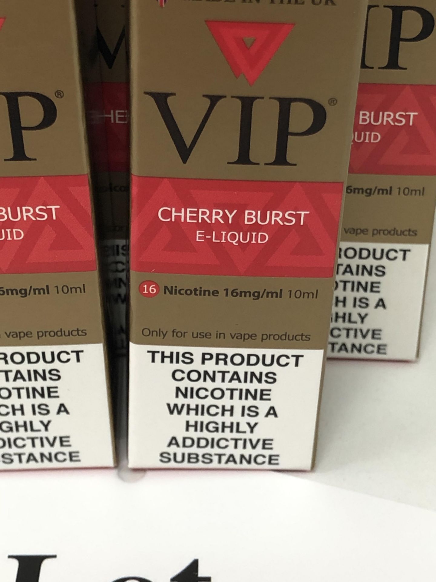 11 x VIP Cherry burst 16 Mg/Ml BNIB- 10 ml |5060293883402 - Image 5 of 6