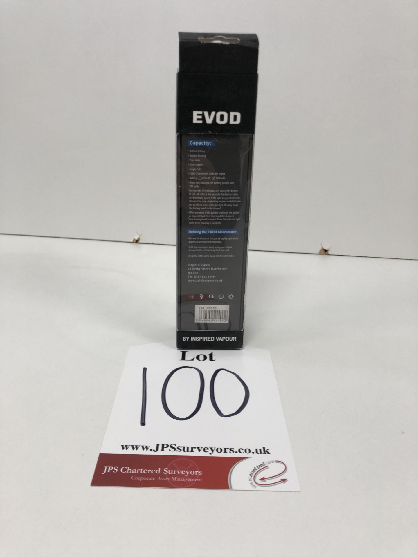 1 x Inspired Vapour Blue Evod BNIB- seal broken |5060562144012 - Image 3 of 3