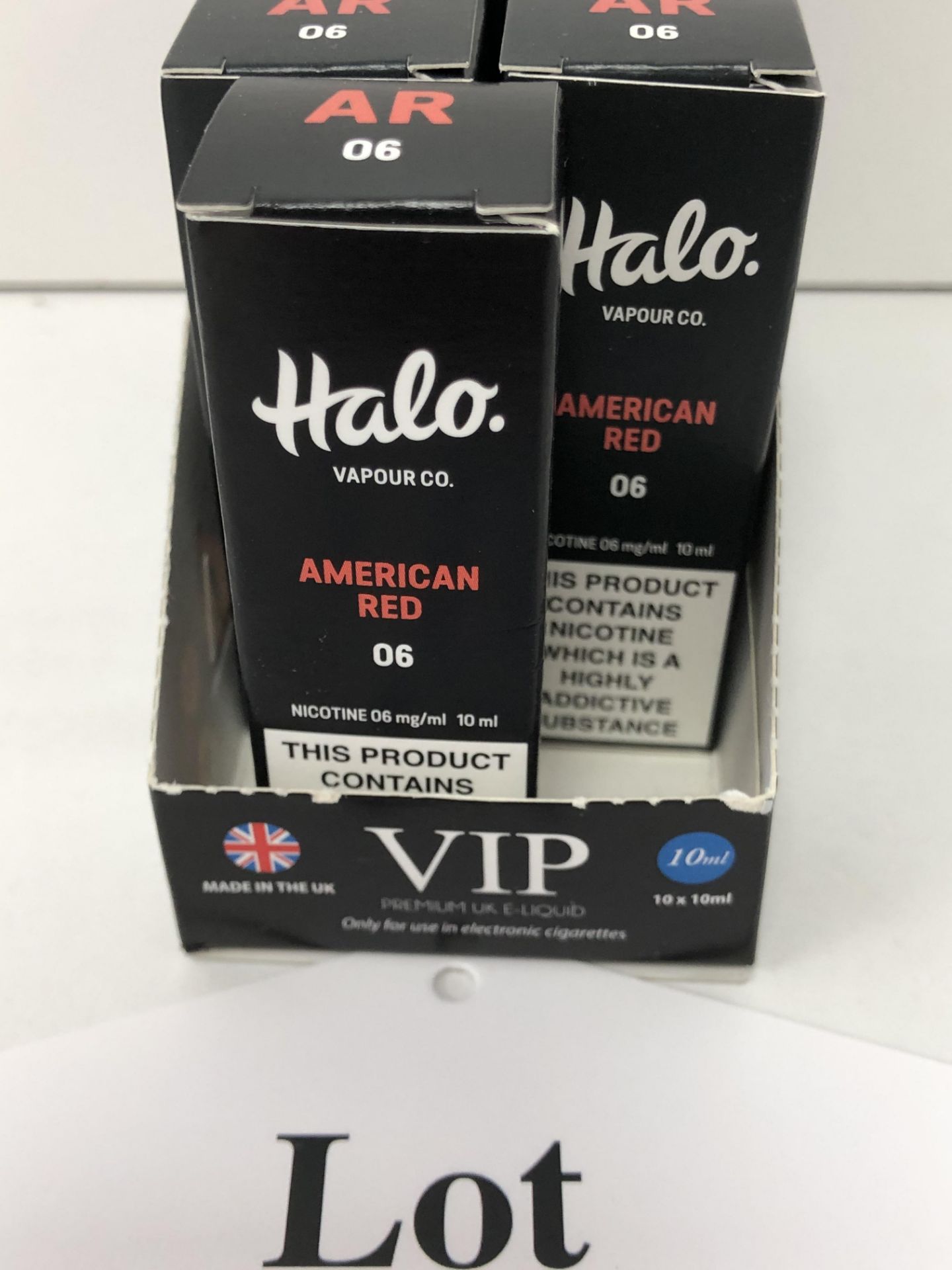 9 x Vapour co American Red Halo 6 Mg/Ml BNIB- 10 ml |96129487 - Image 6 of 7