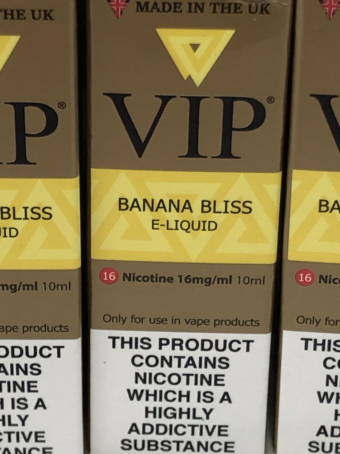 12 x VIP Banana bliss 16 Mg/Ml BNIB- 10 ml |5060293884126 - Image 5 of 6