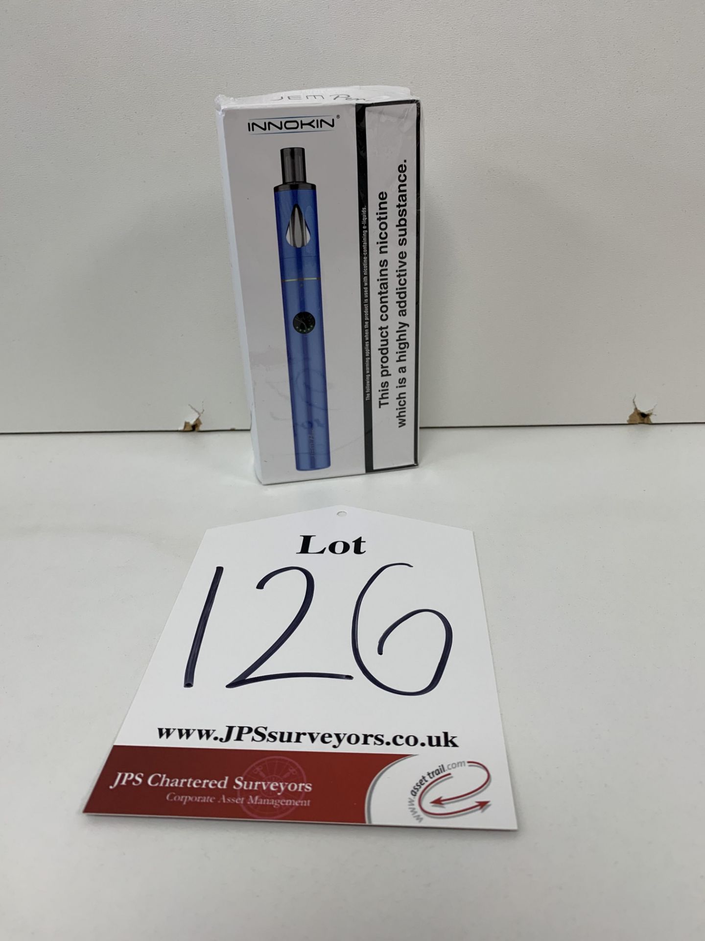 1 x Innokin blue Jem Pen BNIB - box crushed on corner |6921426627548 - Image 2 of 4