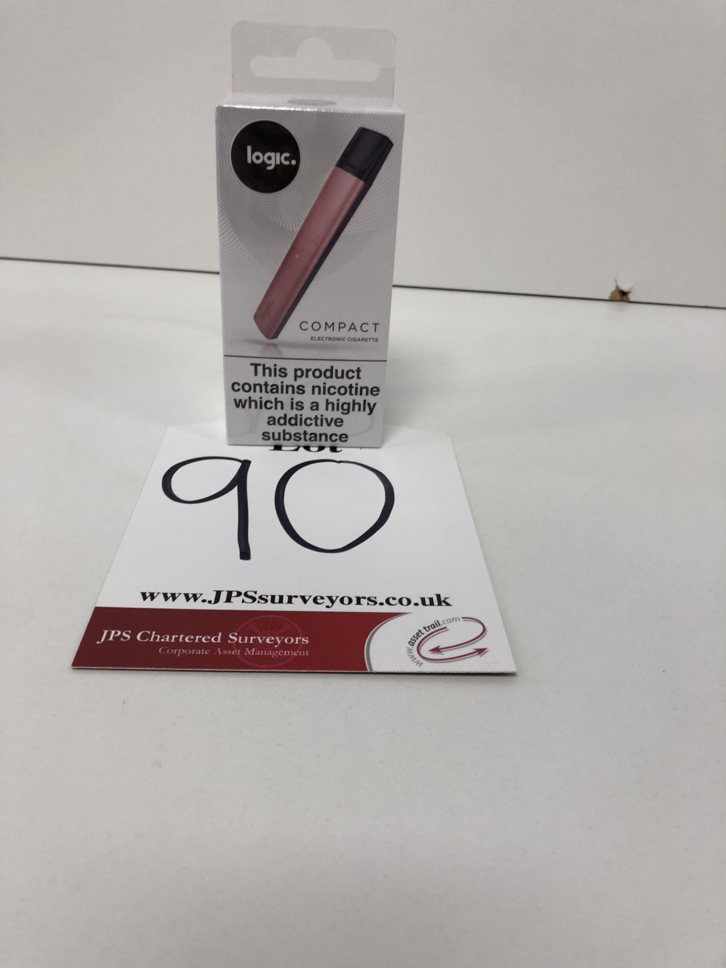 1 x logic Pink Compact electonice cigarette BNIB |5000143982527 - Image 2 of 3