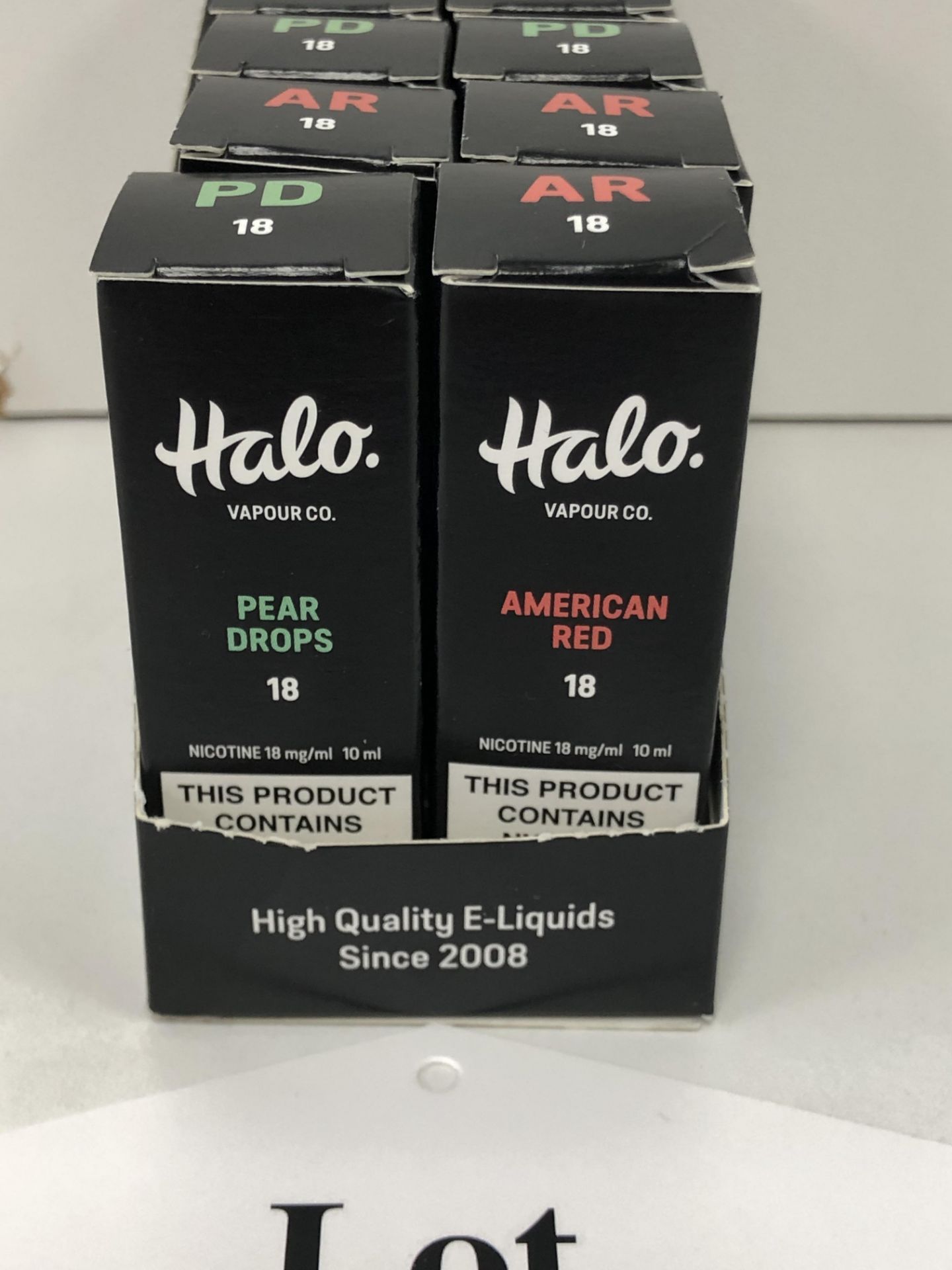 10 x Vapour co Pear drops American red Halo 18 Mg/Ml BNIB- 10 ml |96154519 96129500 - Image 7 of 7