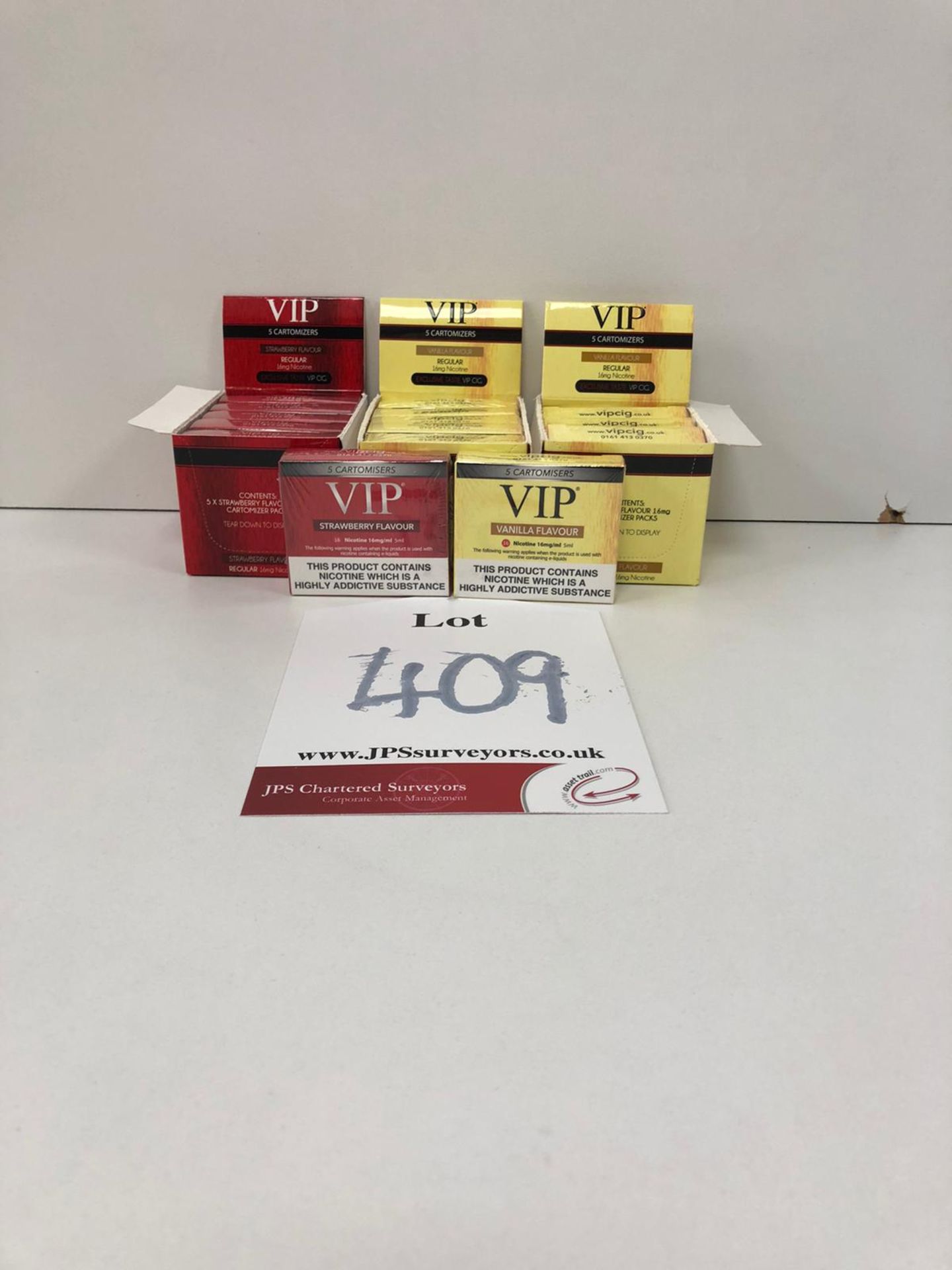 15 x VIP past or short best before date liquids as listed