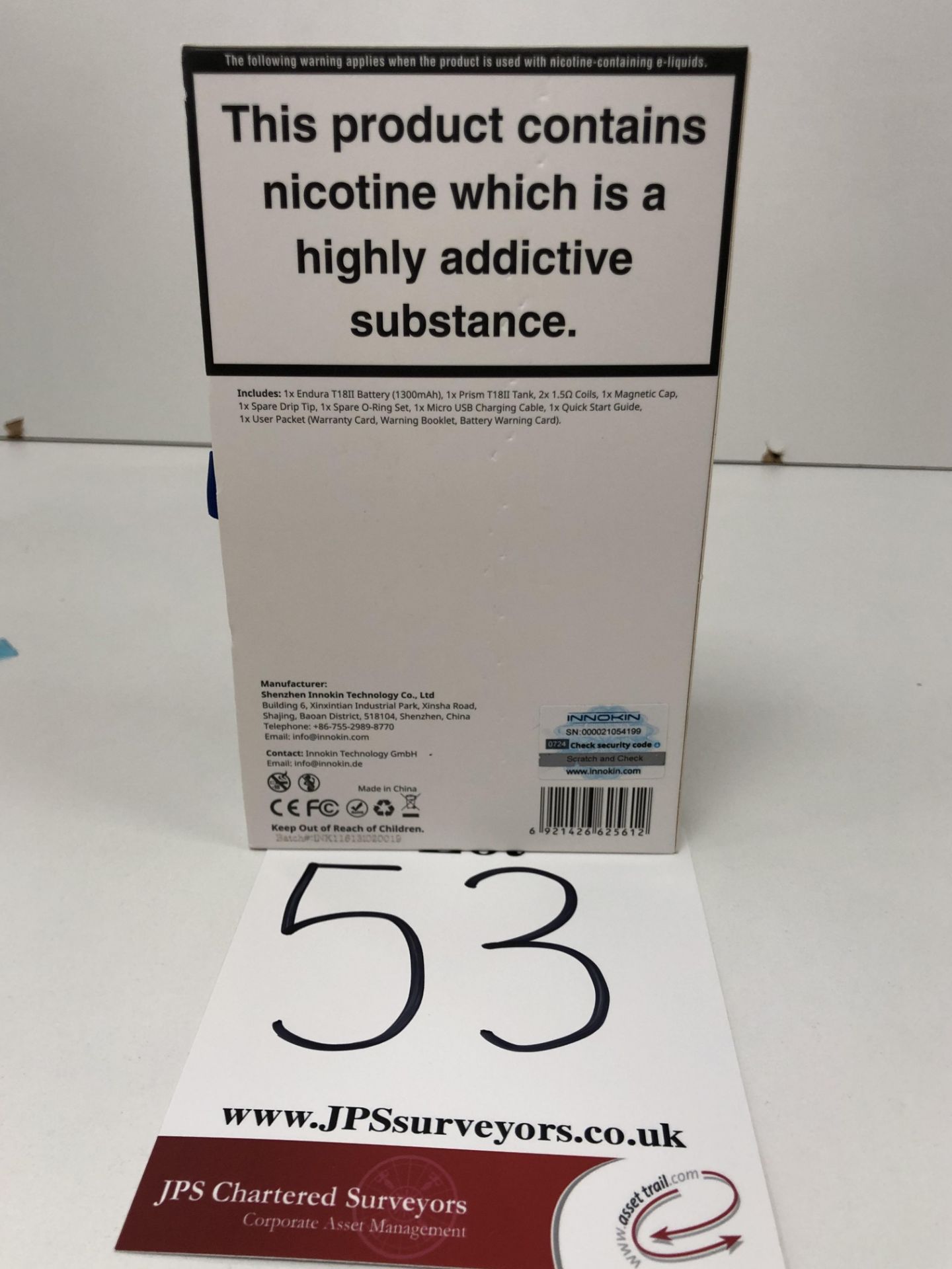 1 x Innokin Black Endura T18II BNIB- Seal broken |6921426625612 - Image 3 of 4