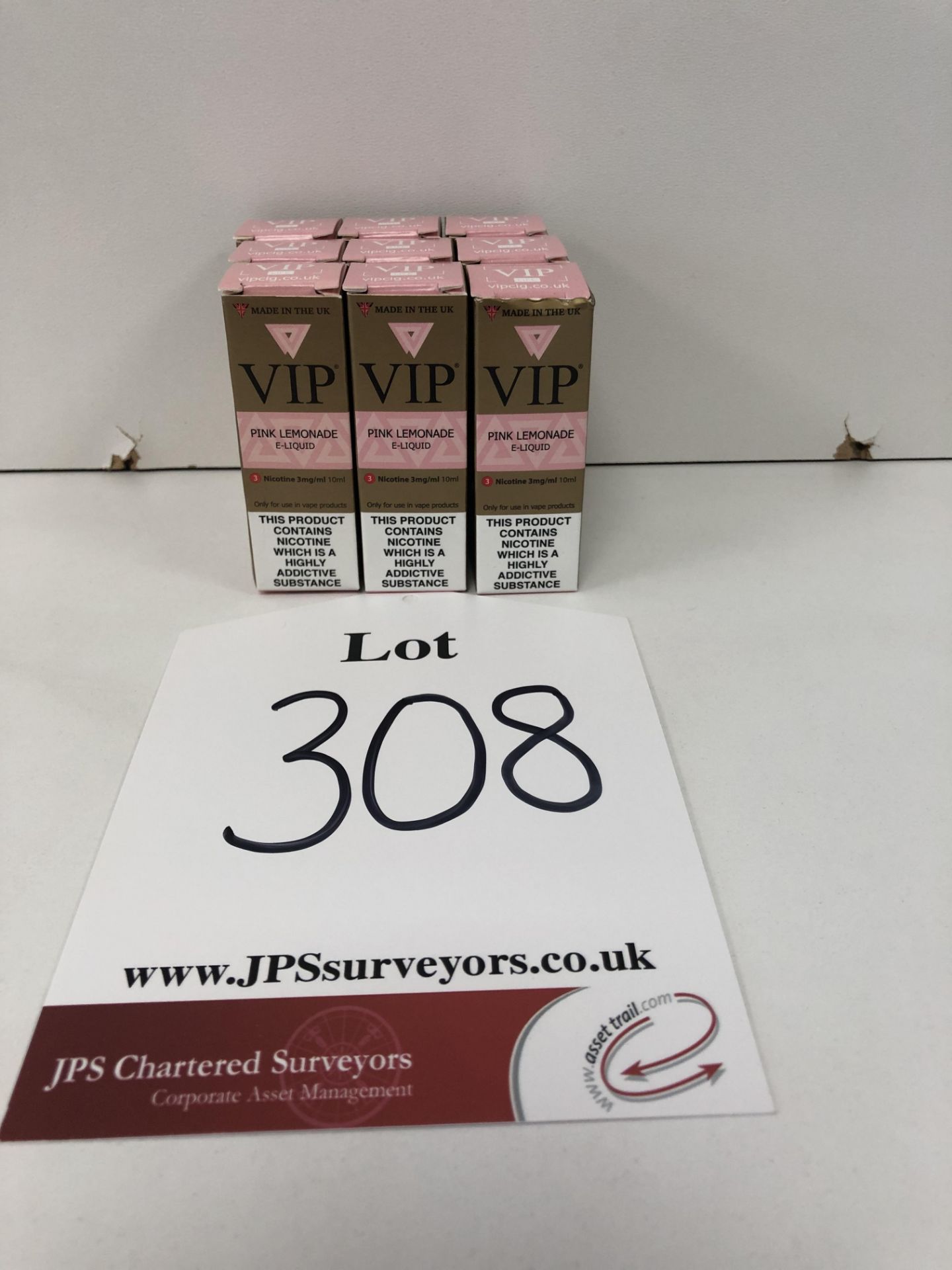 9 x VIP Pink Lemonade 3 Mg/Ml BNIB- 10 ml |5060293884843