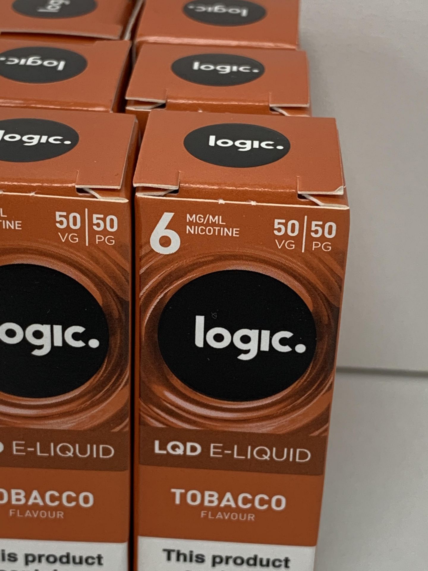 6 x logic Tobacco LQD E -Liquid 6 Mg/Ml BNIB |5000143984231 - Image 4 of 4