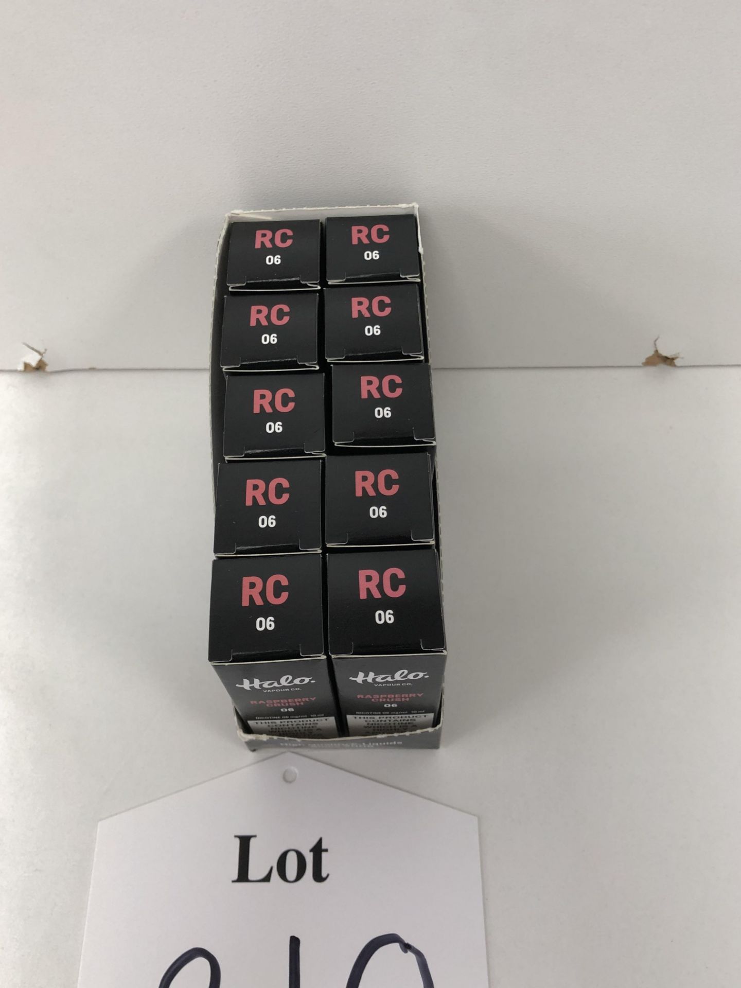 10 x Vapour co Raspberry Crush Halo 6 Mg/Ml BNIB- 10 ml |96130087 - Image 3 of 7