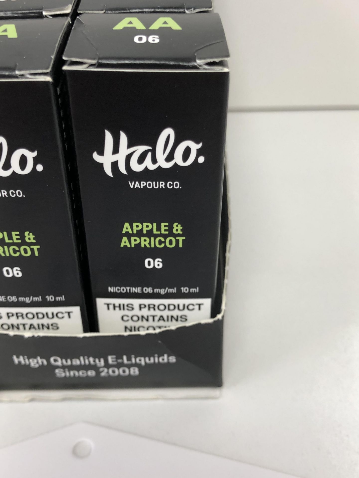 10 x Vapour co Apple & Apricot Halo 6 Mg/Ml BNIB- 10 ml |96129449 - Image 7 of 7