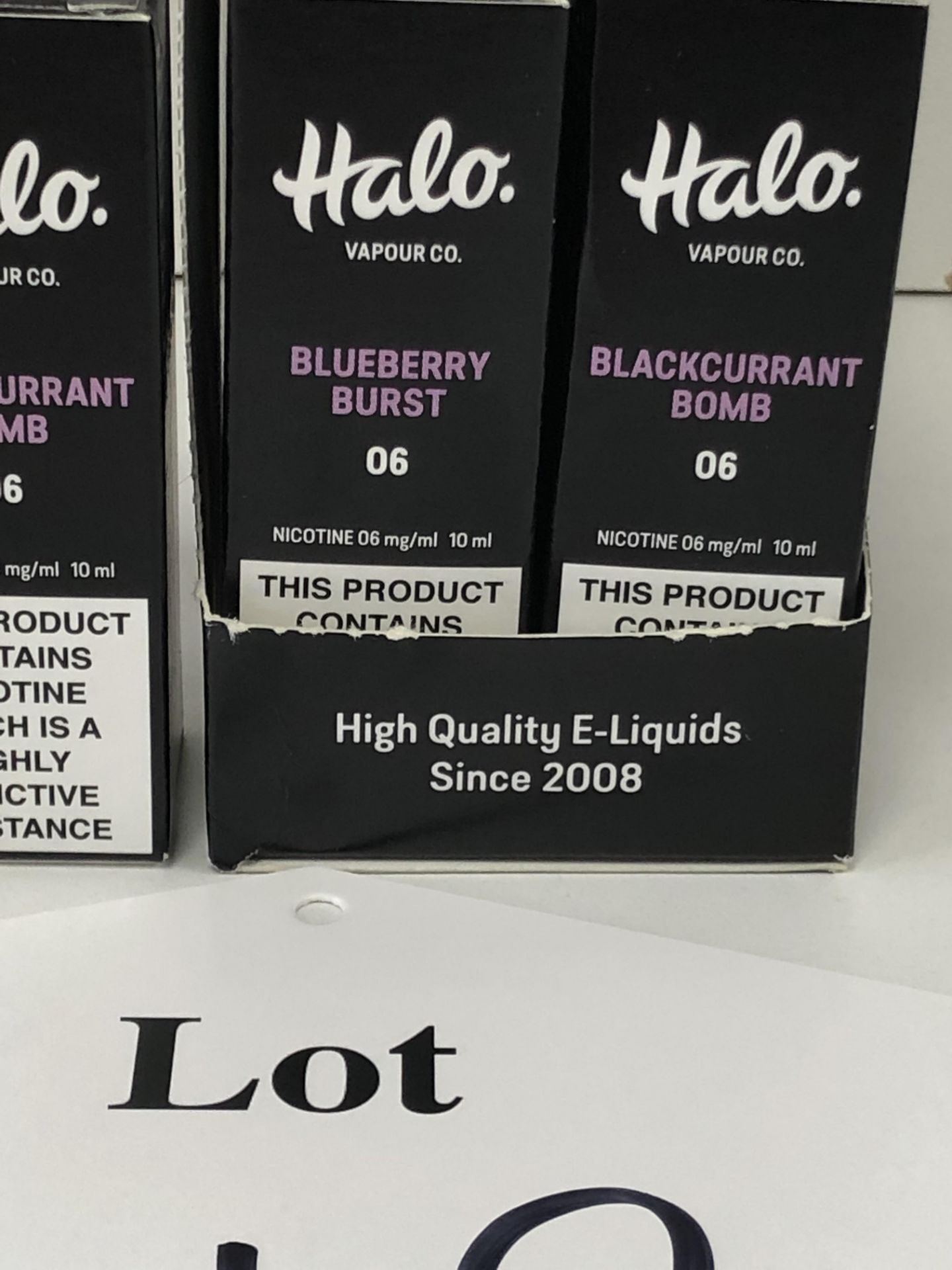 11 x Vapour co Blackcurrant Bomb Halo 6 Mg/Ml BNIB- 10 ml |96188309 - Image 7 of 7