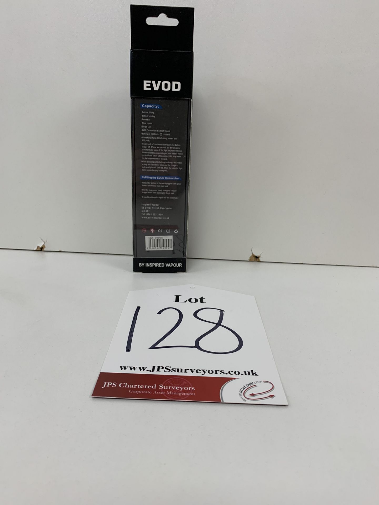 1 x Inspired Vapour Dark Red Evod BNIB -seal broken |5060562143947 - Image 3 of 3