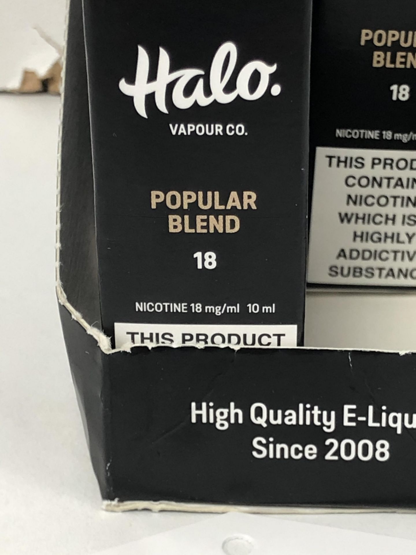 8 x Vapour co Popular Blend Halo 18 Mg/Ml BNIB- 10 ml |96130063 - Image 6 of 7