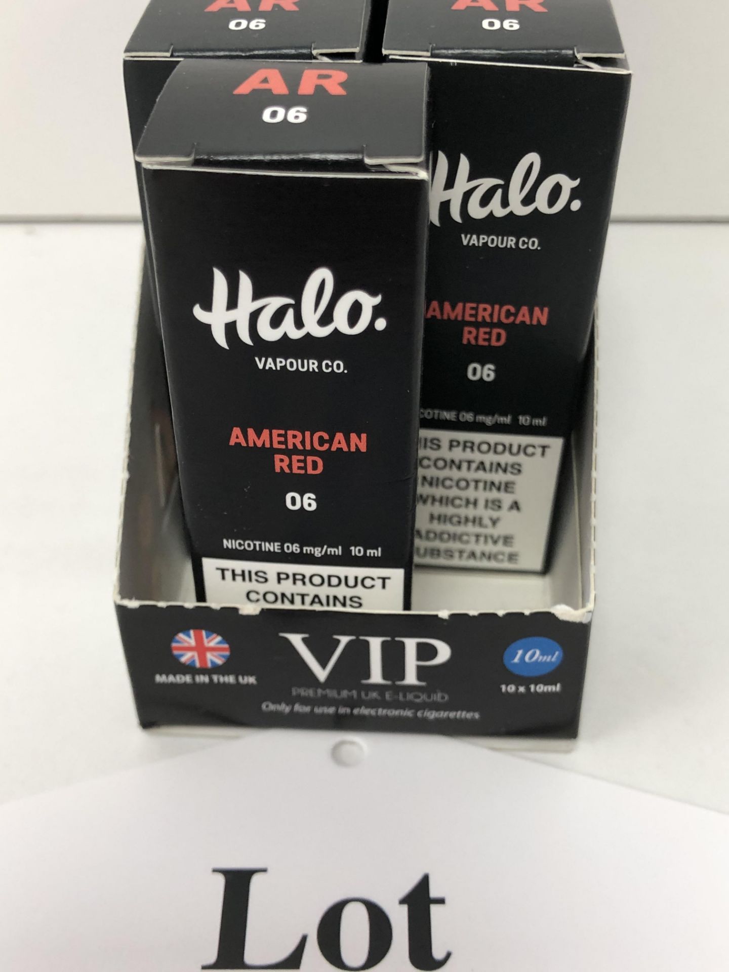 9 x Vapour co American Red Halo 6 Mg/Ml BNIB- 10 ml |96129487 - Image 7 of 7