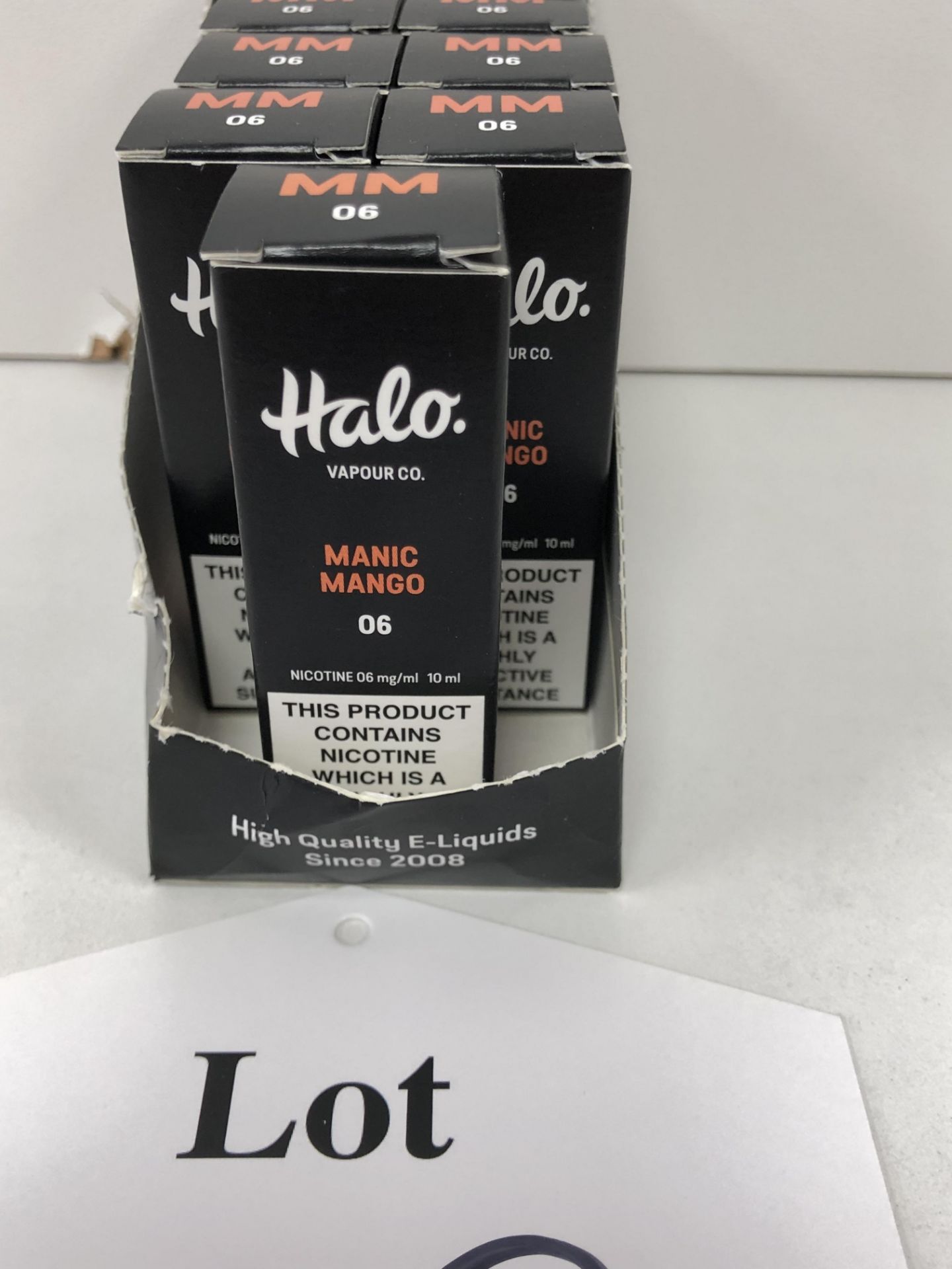 9 x Vapour co Manic Mango Halo 6 Mg/Ml BNIB- 10 ml |96129869 - Image 7 of 7